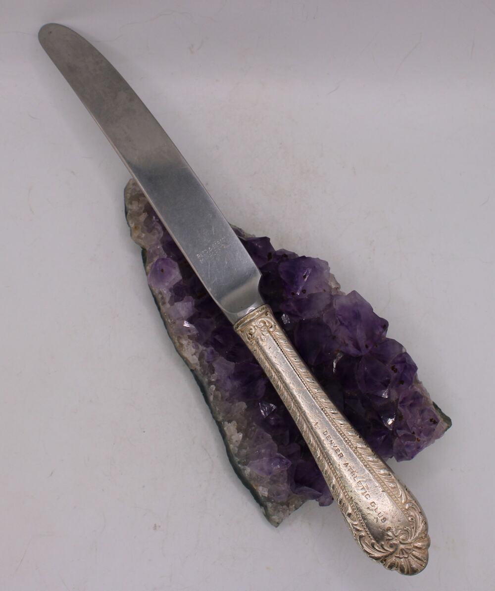 Reed and Barton Silver Plate Denver Athletic Club Butter Knife